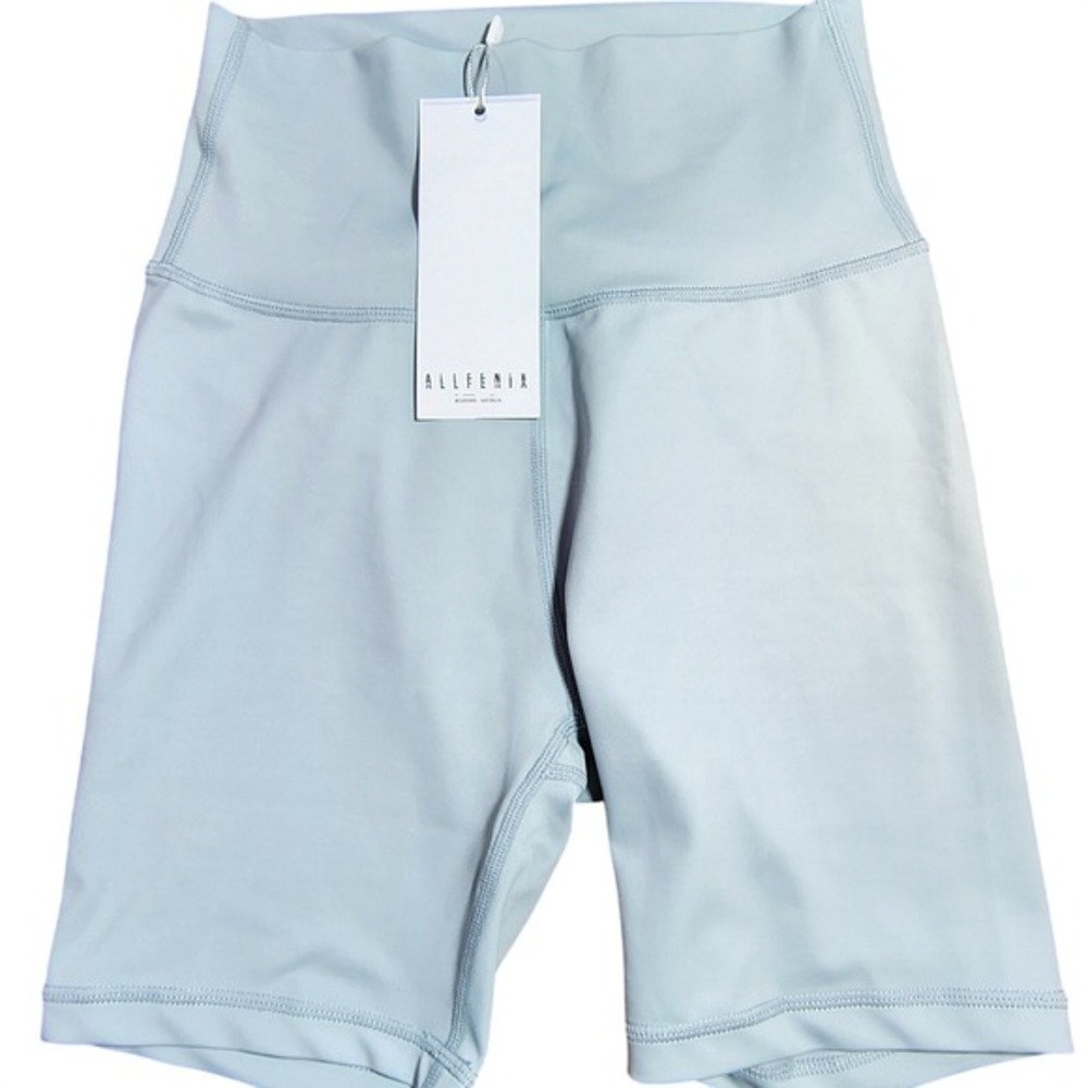 ALLFENIX Claire‎ Blue Bike Shorts High Waisted Athletic Workout XS